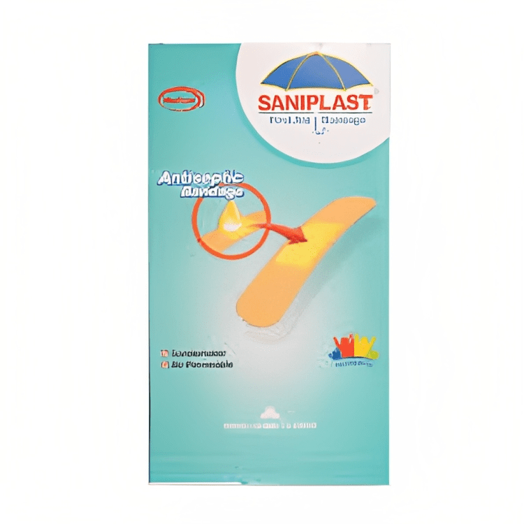 Saniplast Antiseptic Fabric Bandage 1x100 (L)