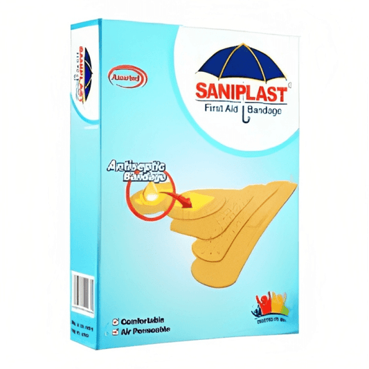 Saniplast Plain Fabric Bandage 1x20 (L)