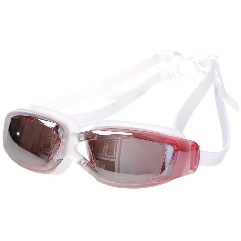 Swimming Goggles Crystal Clear Uv Protective Coating With Protective Case For Adults
