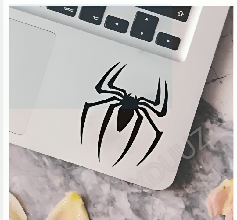 1Pc The Spider Laptop Sticker - ValueBox