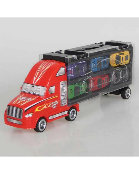 Metal Dinky Truck Container - Multicolor - ValueBox