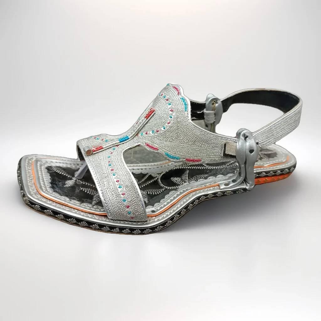 Lawa Zari Chappal Kheri Kohati Embroidered - ValueBox