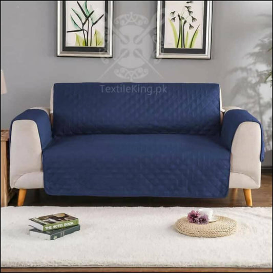 Quilted Cotton Sofa Cover - Sofa Runner - Coat Cover - All Color & Sizes - ValueBox