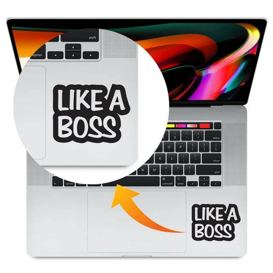 Like a Boss Laptop Sticker Decal, Car Stickers, Wall Stickers High Quality Vinyl Stickers by Sticker Studio