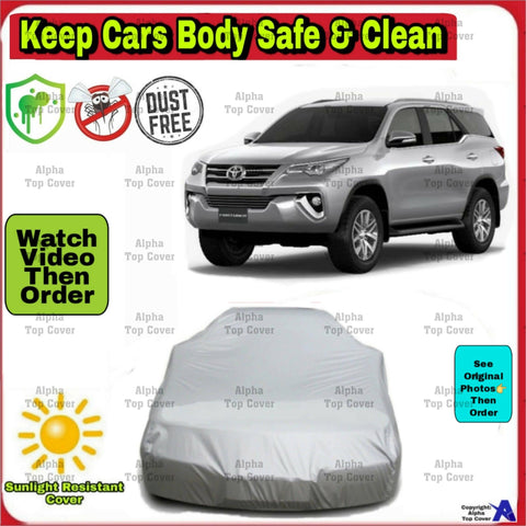 Toyota Fortuner ALPHA Car Cover - ValueBox