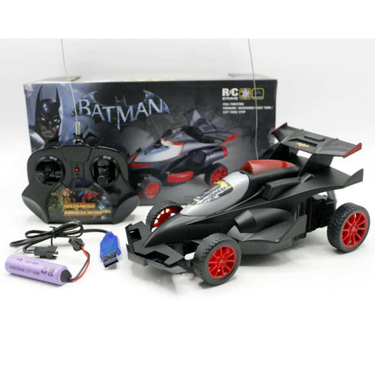 RC Remote control Black Batman Chariot car kids toy - ValueBox