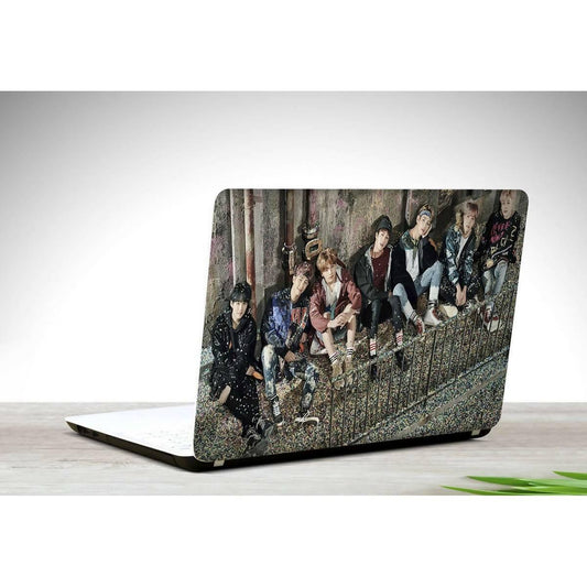 BTS Bangtan Boys Street Laptop Skin Vinyl - ValueBox
