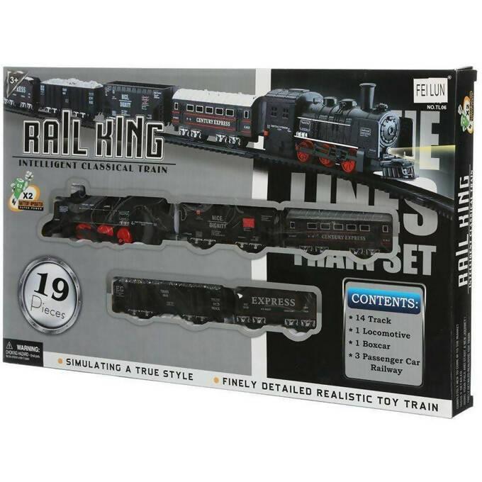 Rail King - Classic Train Set 19PCS - ValueBox