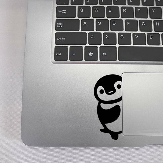 Cute Penguine Laptop Sticker Decal New Design, Car Stickers, Wall Stickers High Quality Vinyl Stickers by Sticker Studio