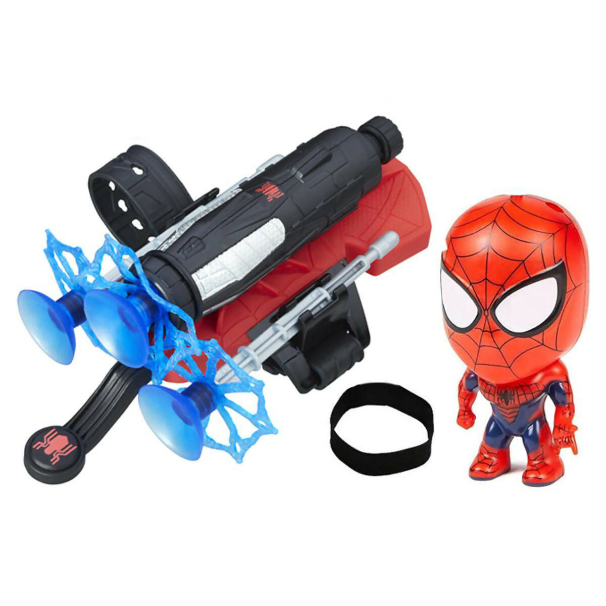 Spiderman Web Dart Shooter With Mini Action Figure Spiderman Toy