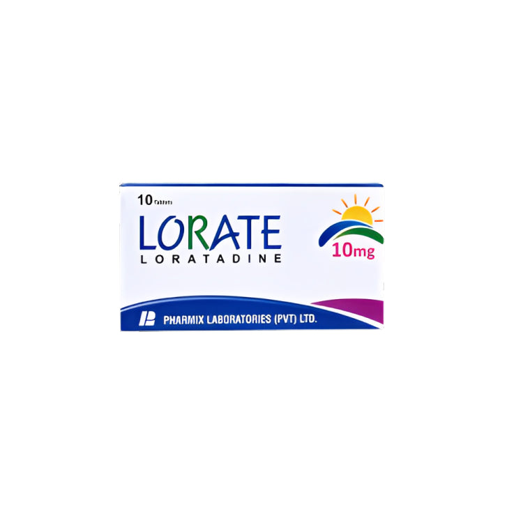 Lorate 10MG Tab 1x10 (L)