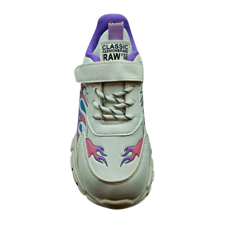 Kids Sneakers Purple Color - ValueBox