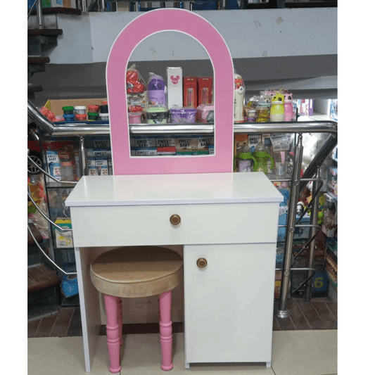 Pink & white Dressing Table