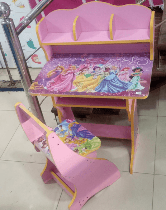 Princess Study Table With Chair