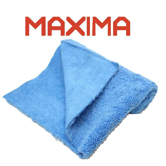 Maxima Dual Pile Edgeless Microfiber - 40cm X 40cm -top Quality - Blue