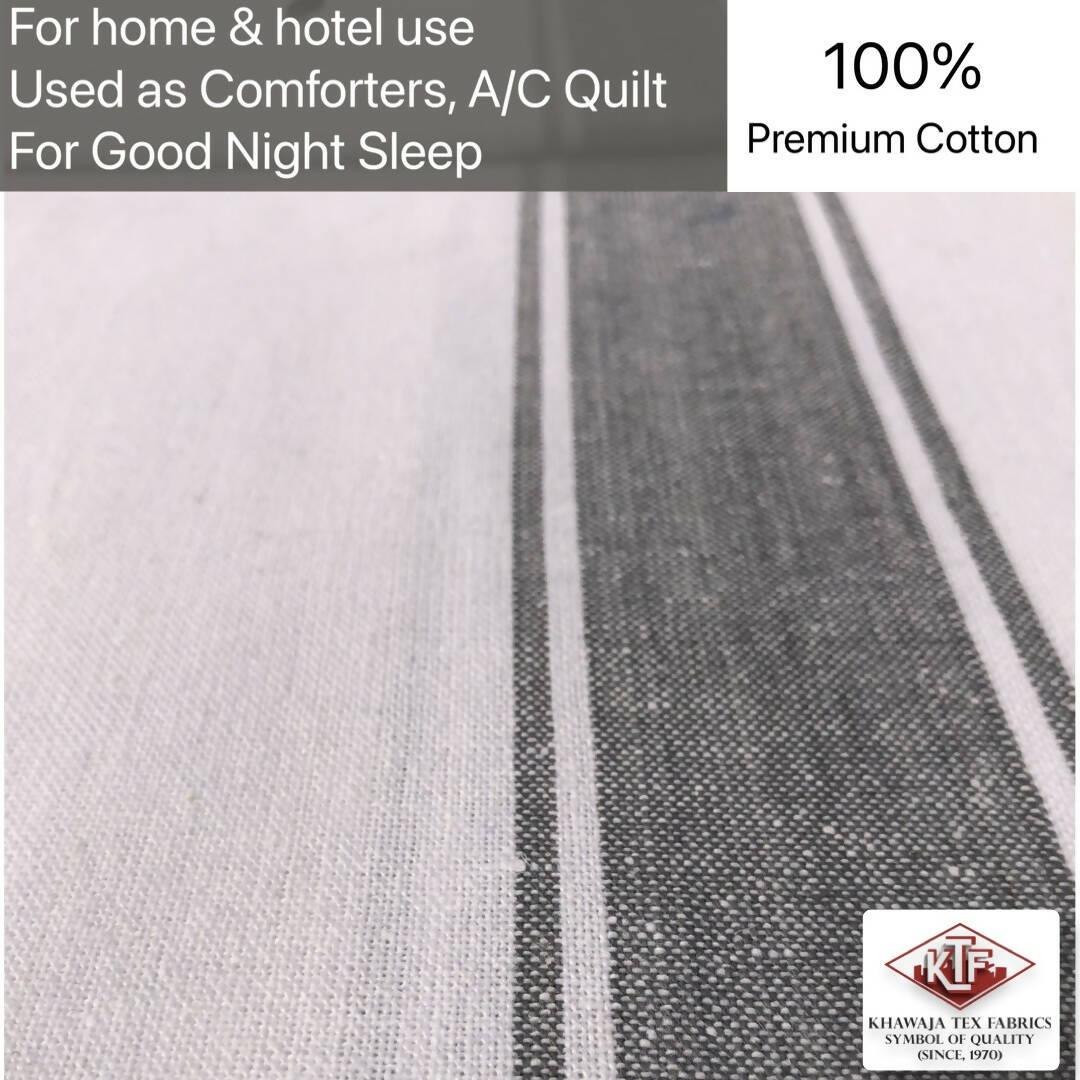 Pack of 2 Pure Cotton Sheets 100% coton Quality stuff sheet AC quilts - ValueBox