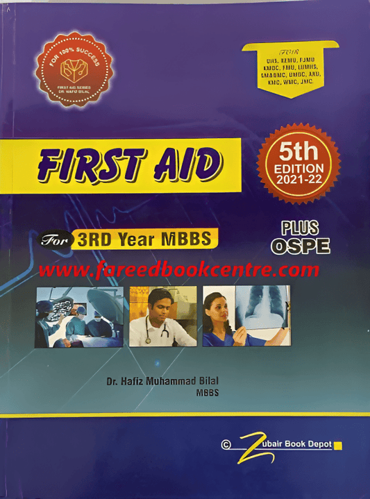 First Aid For 3rd Year MBBS Plus OSPE By Dr. Hafiz Muhammad Bilal - ValueBox
