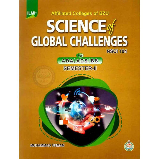 ilmi Science Of Global Challenges Book For ADA ADS BS Semester 2 | M Usman