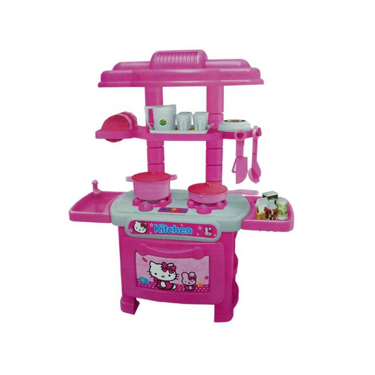 Hello Kitty Cooking Stove - 32pcs - ValueBox