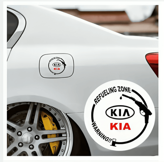 Car Fuel Tank Sticker Cap Car Styling Decoration Decals Accessories For Kia - ValueBox