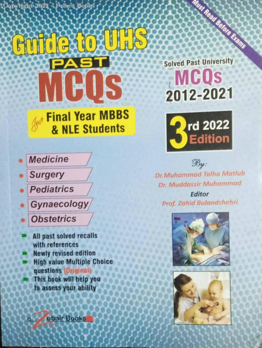 GUIDE TO UHS MCQS FINAL YEAR BY DR. MUDDASSIR MUHAMMAD. - ValueBox