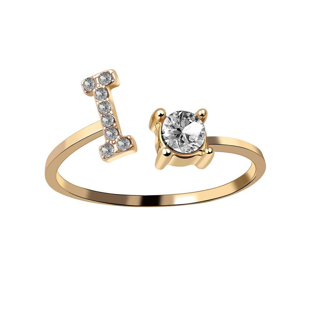 Customize Ring, Initial Letter Ring