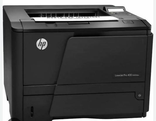 hp laser jet 401dn black and white printer duplex and networking latest and fast printer - ValueBox