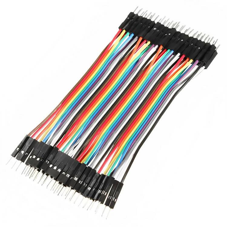 Breadboard Jumper Wire. Male to Male 30cm - ValueBox