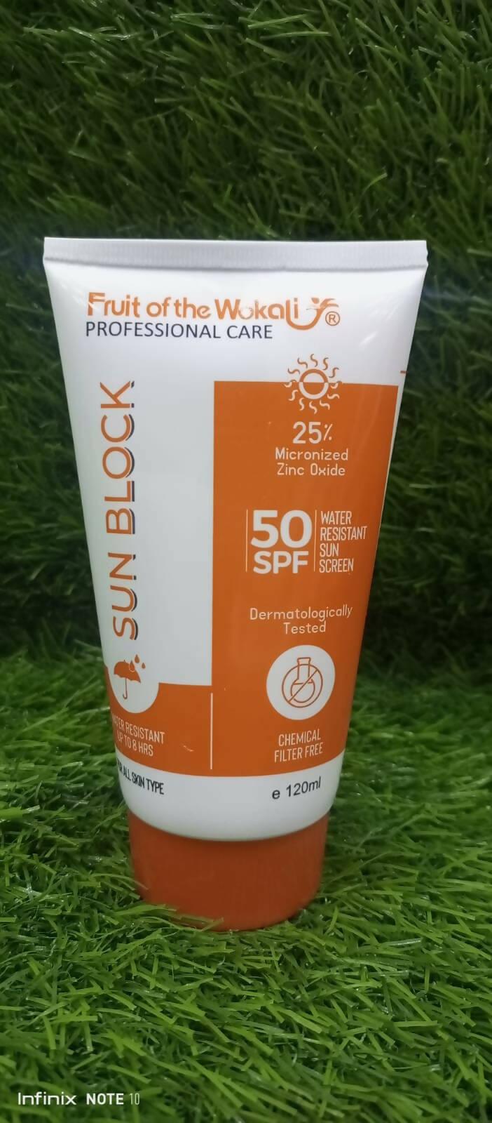 Fruit Of The Wokali Professional Care Sun Block 25% Micronized - ValueBox