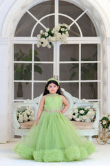 LIME FAIRY frock