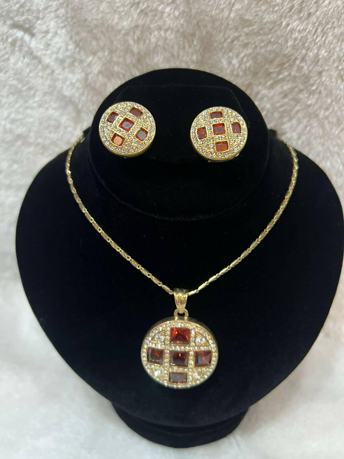 Fancy Thai Locket Set red - ValueBox