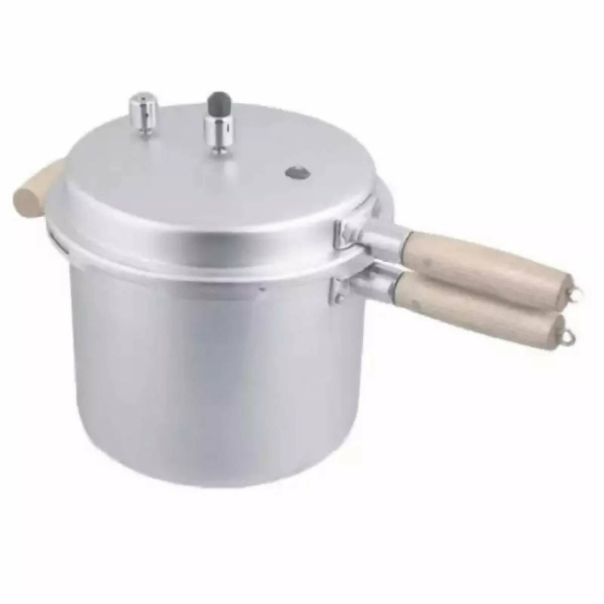Wood Handle Pressure Cooker - 9 Liter