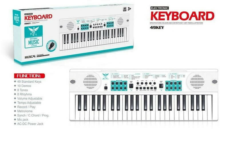 49-Keys Electronic Keyboard With Mike