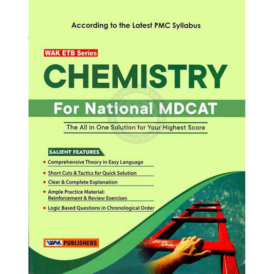 WAK ETB Series Chemistry Book for National MDCAT