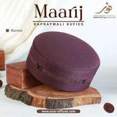 100% Premium Quality Prayer Cap Maarij Koofi Namaz Topi Namaz Cap For Men Namaz Hat Kapraywali Topi - ValueBox