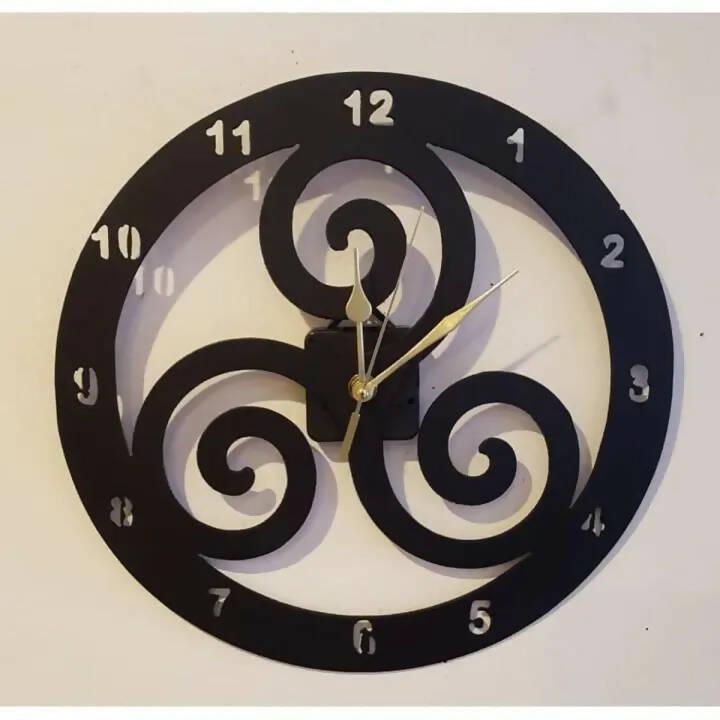 Fairy Wooden Wall Clock Home Decor Watches, For Bedroom Fancy, Drawing room, Fairy Home and Office Decor 3D watche - ValueBox