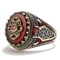 New Handmade Turkish Ring For Men - ValueBox