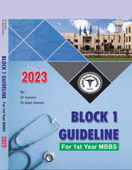 Block 1 Guideline For 1st Year MBBS - ValueBox