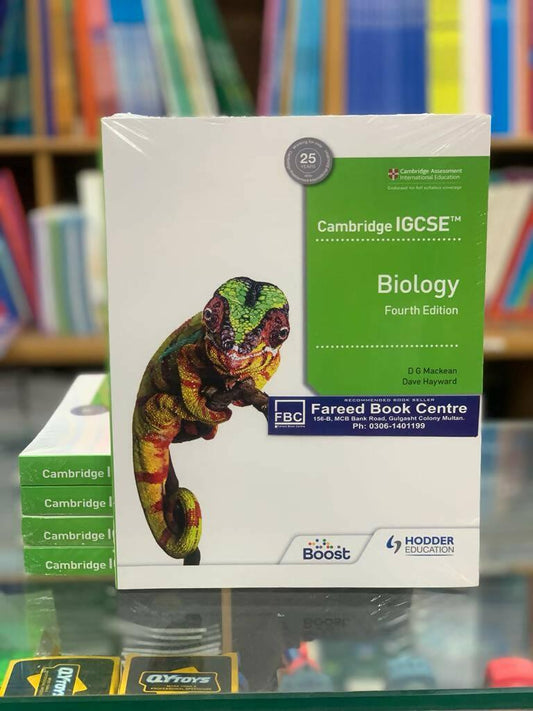 Canbridge IGCSE BIOLOGY 4th Edition ORIGINAL By D G MACKEAN - ValueBox
