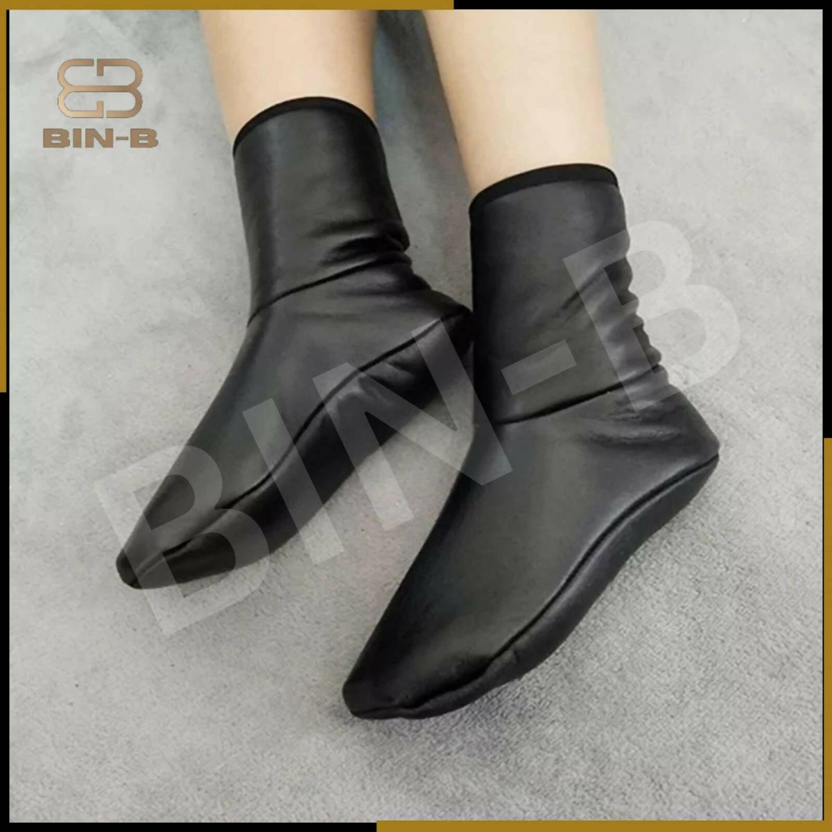 winter warm socks leather for women - ValueBox