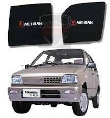 Suzuki Mehran Side Windows Sun Shades 4pcs - ValueBox