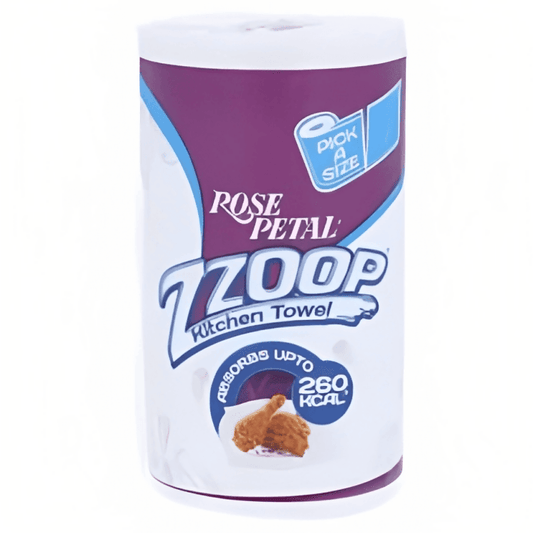Rose Petal Zzoop Kitchen Paper Towel Roll