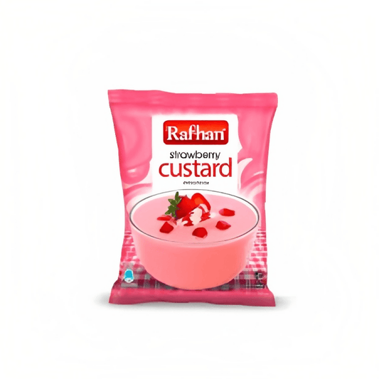 Rafhan Strawberry Custard 100g