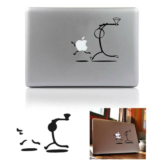 Stickman Guy funny Sticker Decals laptop stickers by Sticker Studio - ValueBox