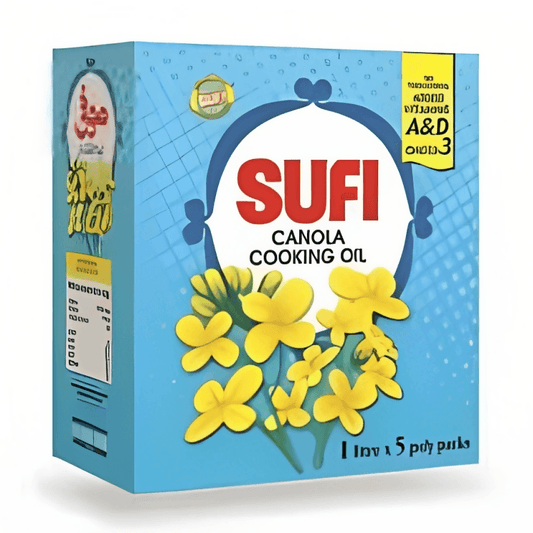 Sufi Canola Cooking Oil STP 1L x 5