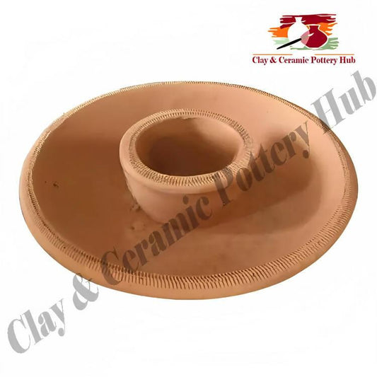 Birds Feeding Clay Pot | Birds Plate | Parindo ki Dana Pani ki Plate | Birds Summer Care | Summer Bird Plate | Birds Drinking | Birds Feeder | Portioned Clay Plate for Water & Feed - ValueBox