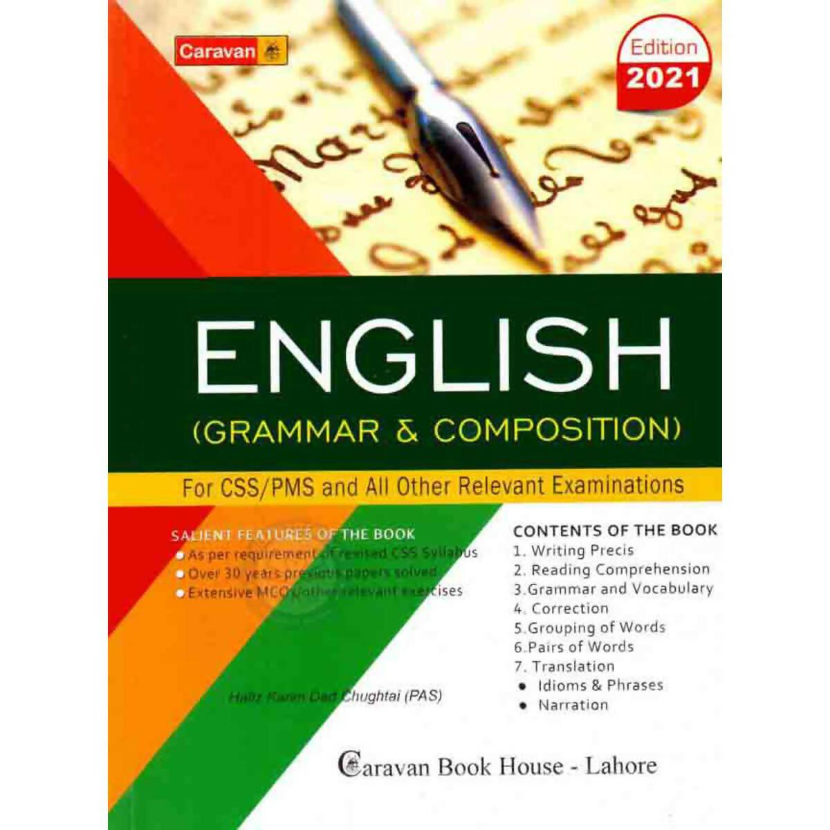 Caravan English Grammar & Composition Book - ValueBox