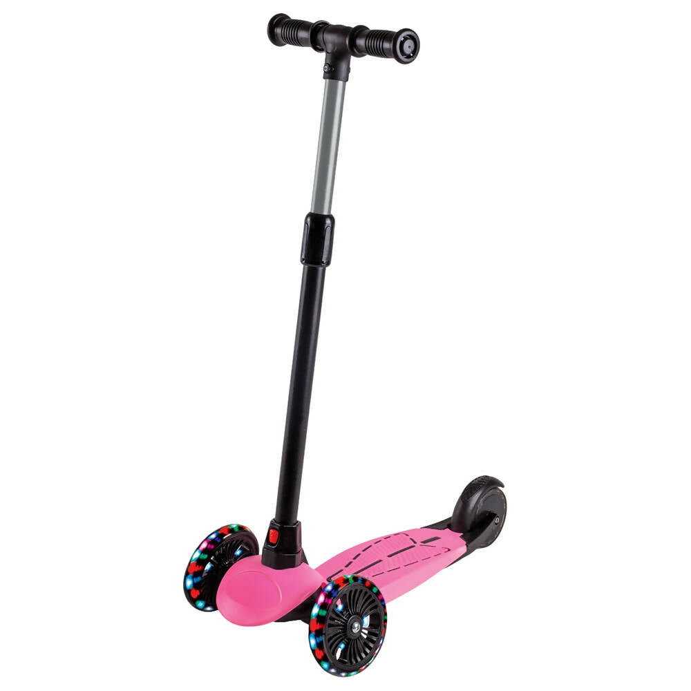 3 Wheels Dragon Scooter with Lights – Pink