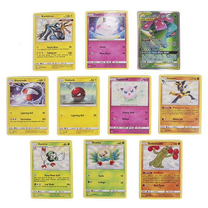 52 Pc Pokemon Silver Tempest Trading Cards Game - Sword & Shield Edition Game - Random Card - ValueBox