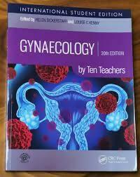 GYNAECOLOGY by TEN TEACHERS 20th EDITION COLOR NEWSPAPER. - ValueBox